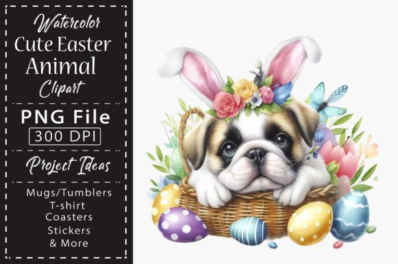 Download Watercolor Cute Easter Animal Clipart - Art Collection