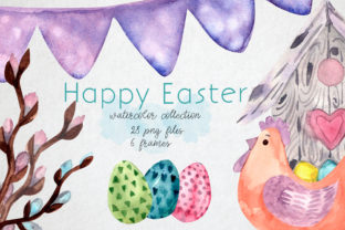 Download Easter Clipart, Chicks Watercolor, Eggs - Art Collection