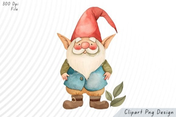 Download Whimsy Woodland Gnome PNG Clipart - Art Collection
