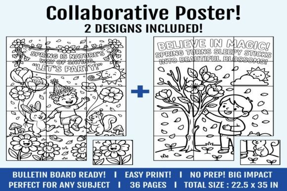 Download Spring Magic &amp; Party Poster Craft - Art Collection