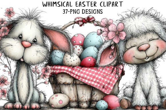 Download Whimsical Easter Clipart - Art Collection