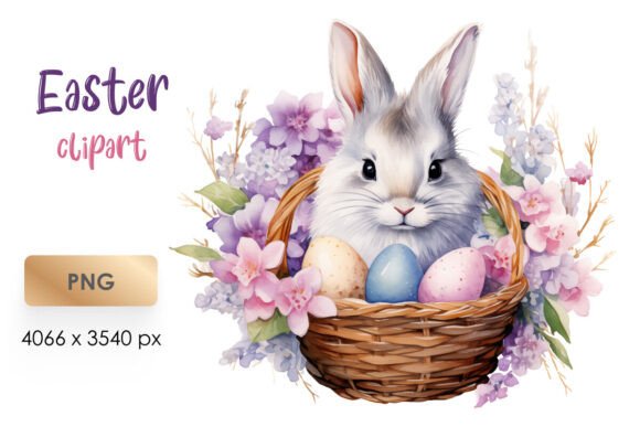 Download Watercolor Easter Cute PNG Clipart - Art Collection