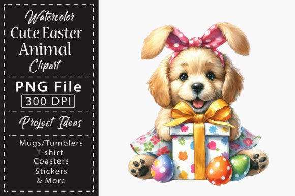 Download Watercolor Cute Easter Animal Clipart - Art Collection