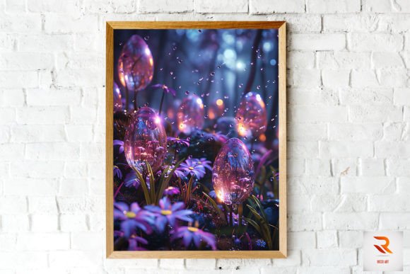 Download Fantasy Easter Eggs in the Forest Art - Art Collection