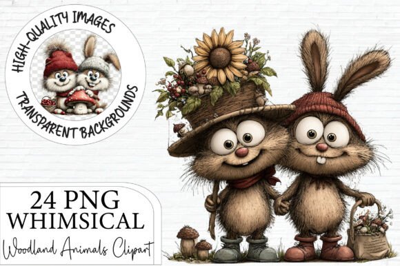 Download Woodland Animals PNG Clipart Bundle - Art Collection