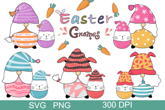 Download Easter Gnomes (clip Art) - Art Collection
