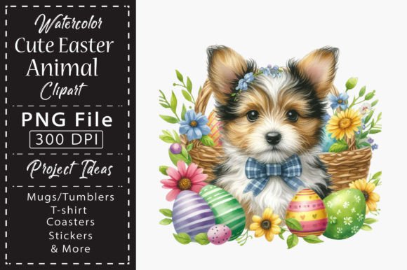 Download Watercolor Cute Easter Animal Clipart - Art Collection