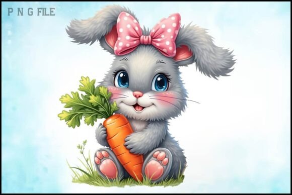 Download Watercolor Bunny Clipart PNG - Art Collection