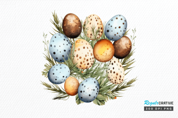 Download Watercolor Eggs Easter Day Clipart Png - Art Collection