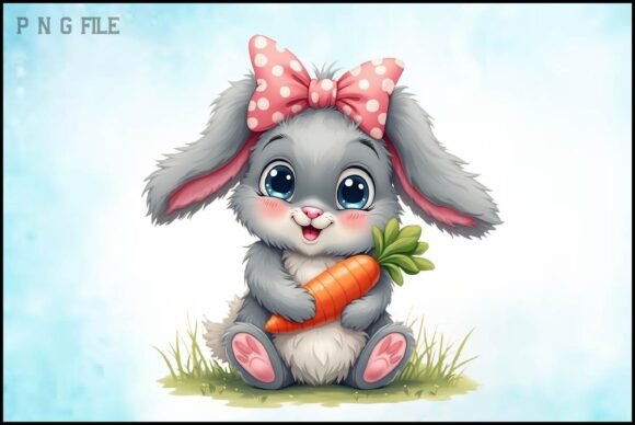 Download Watercolor Bunny Clipart PNG - Art Collection