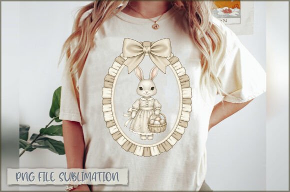 Download Vintage Easter Bunny Clipart PNG - Art Collection