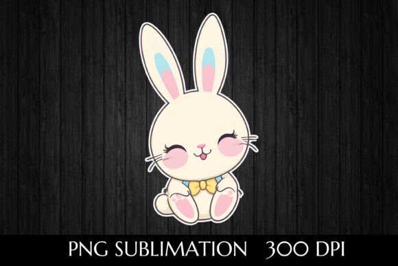 Download Joyful Cartoon Bunny Illustration - Art Collection