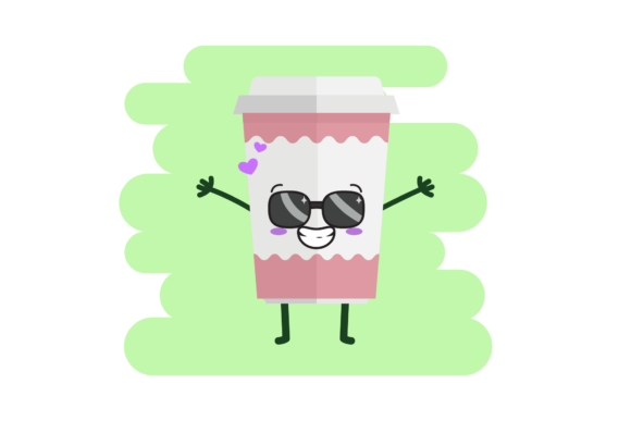 Download Coffee Mug Cute Kawaii Clipart - Art Collection