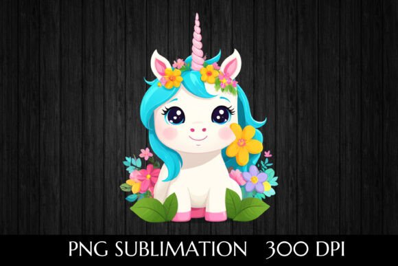 Download Cartoon Unicorn Illustration - Art Collection
