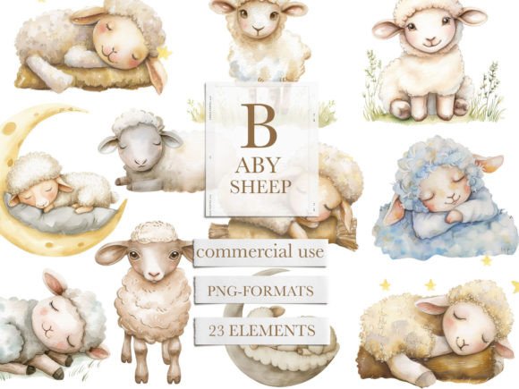Download Watercolor Sheep Clipart, Lamb Png - Art Collection