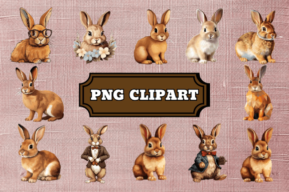Download Watercolor Bunny Clipart - Art Collection