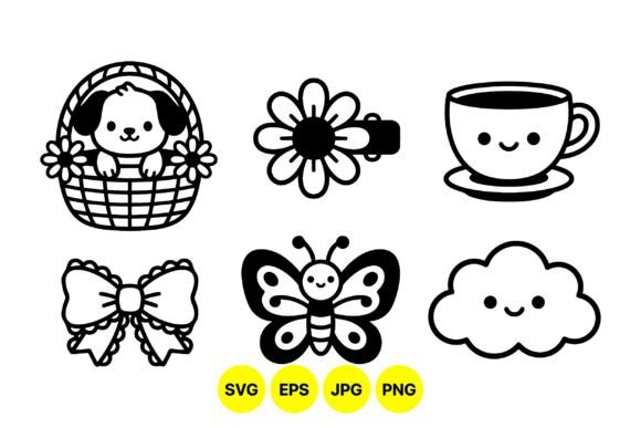 Download Cute Kawaii Clipart Collection - Art Collection