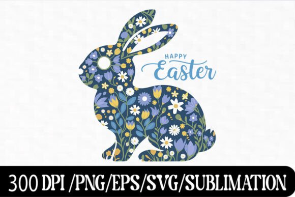 Download Happy Easter Bunny Silhouette Art - Art Collection