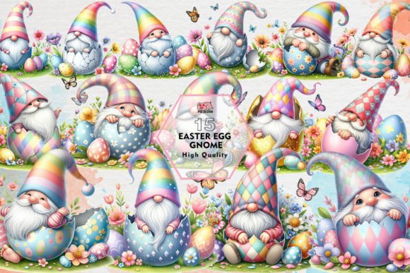 Download Easter Egg Gnome Sublimation Clipart PNG - Art Collection