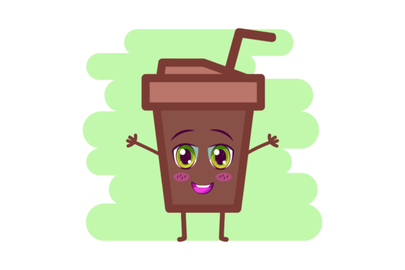Download Coffee Love Cute Kawaii Clipart - Art Collection